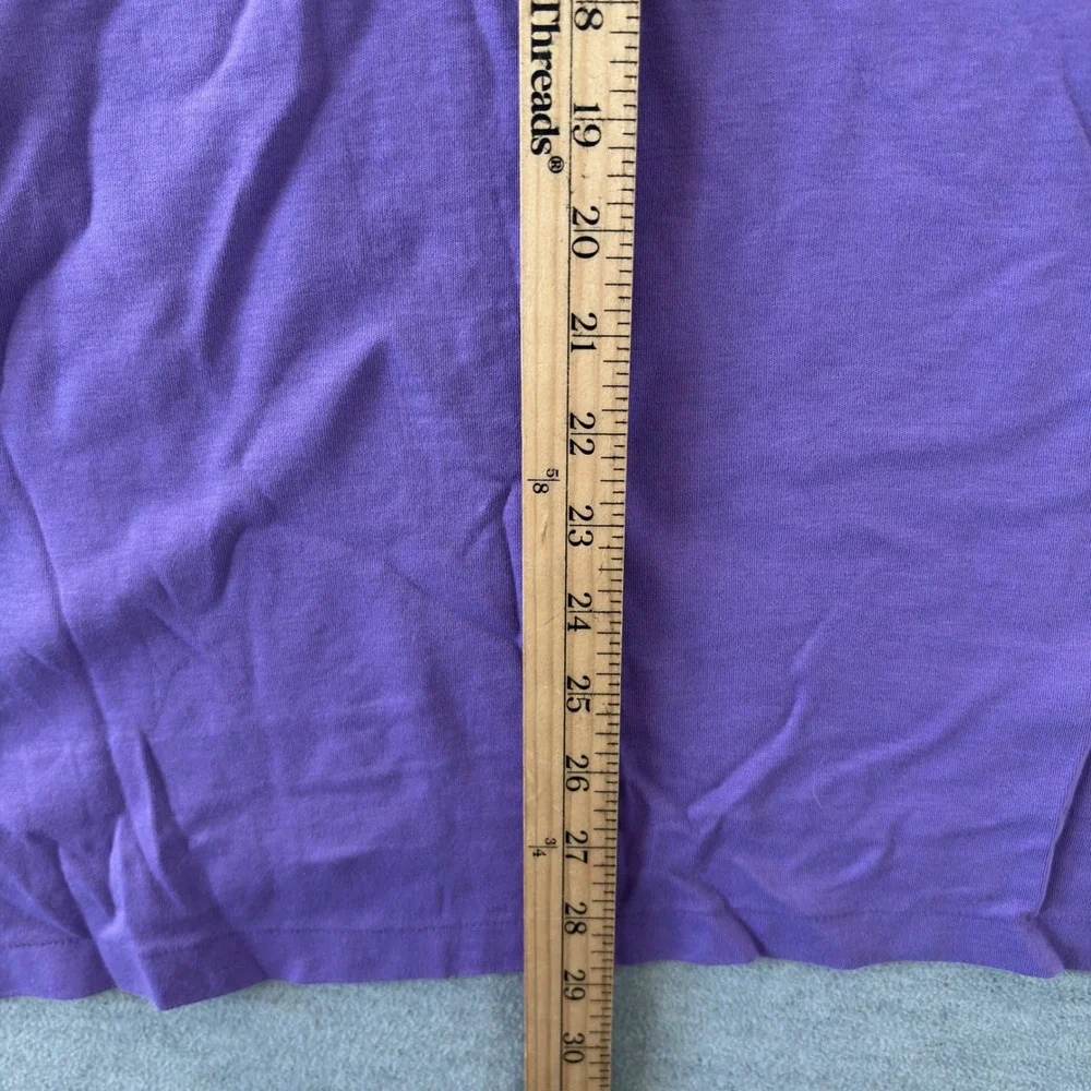Polo Ralph Lauren Mens XL Purple Short Sleeve Yellow Pony Cotton Polo Shirt